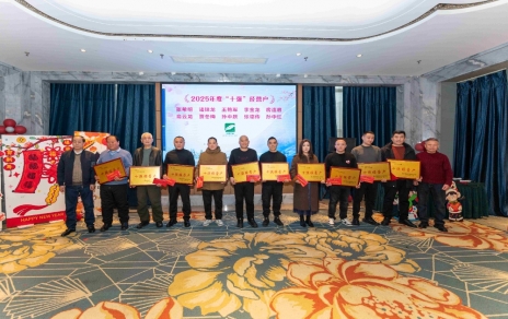 公司隆重召开2025年度“十强?十佳”经营户赞美大会